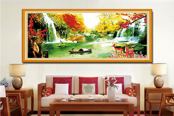 Cách treo tranh hợp phong thủy để TÀI LỘC VÔ NHƯ NƯỚC, mọi sự như ý, vạn sự an yên-2