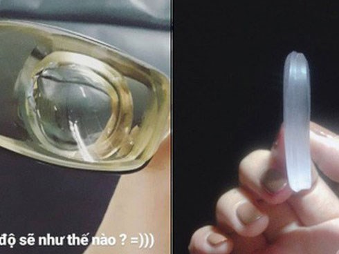 Học sinh đua nhau đọ độ dày của mắt kính khiến dân mạng hoảng hồn, có người cận đến 33 độ!