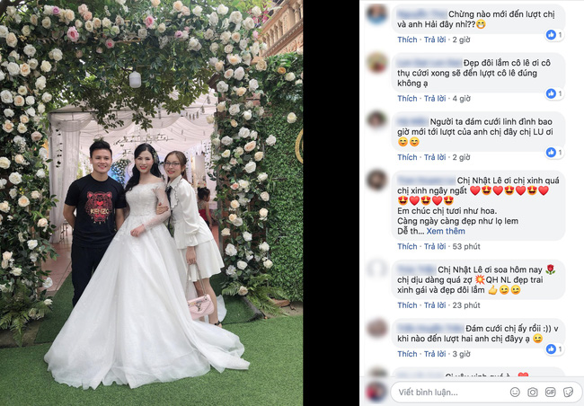 Quỳnh Anh điệu đà đi đám cưới vẫn bị chê, bạn gái Quang Hải chọn cách giản dị lại nhận được những bình luận thế này-1