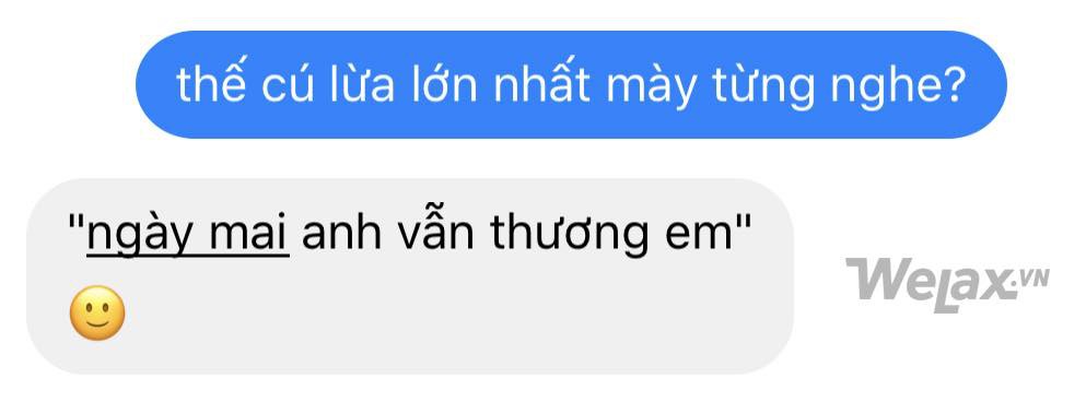 Tính làm anh bất ngờ bằng thông báo FA ngày 1/4, anh lừa lại một cú hết hồn bạn không thể trả lời cuộc trò chuyện này-6