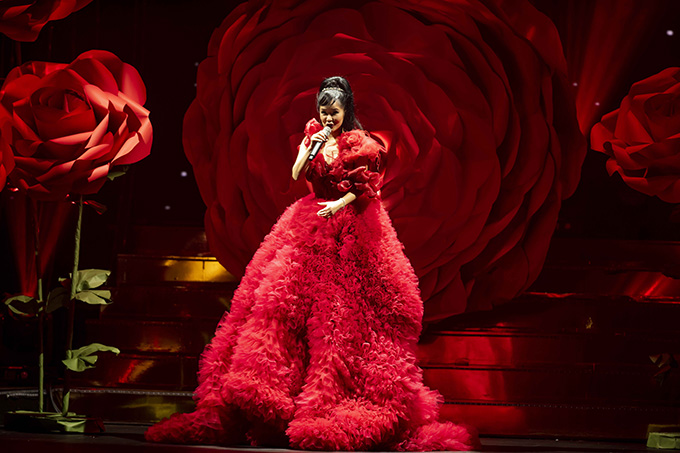 Phượng Chanel mặc quần đùi dự sự kiện - Diva Hồng Nhung rườm rà vì chiếc đầm khủng-3