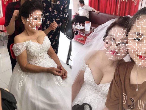Cô dâu cao tuổi mặc váy cưới đi tìm hạnh phúc muộn khiến dân mạng xôn xao, nhưng đa phần mải soi vòng 1