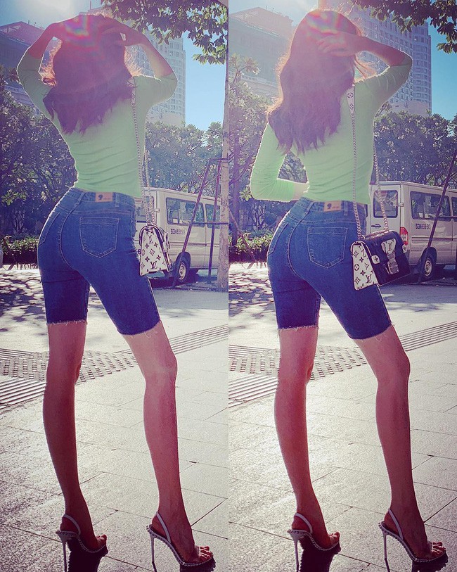 Mải khoe túi hàng hiệu, Ngọc Trinh bất ngờ bị chê xấu như bà đi chợ” chỉ vì chiếc quần-1