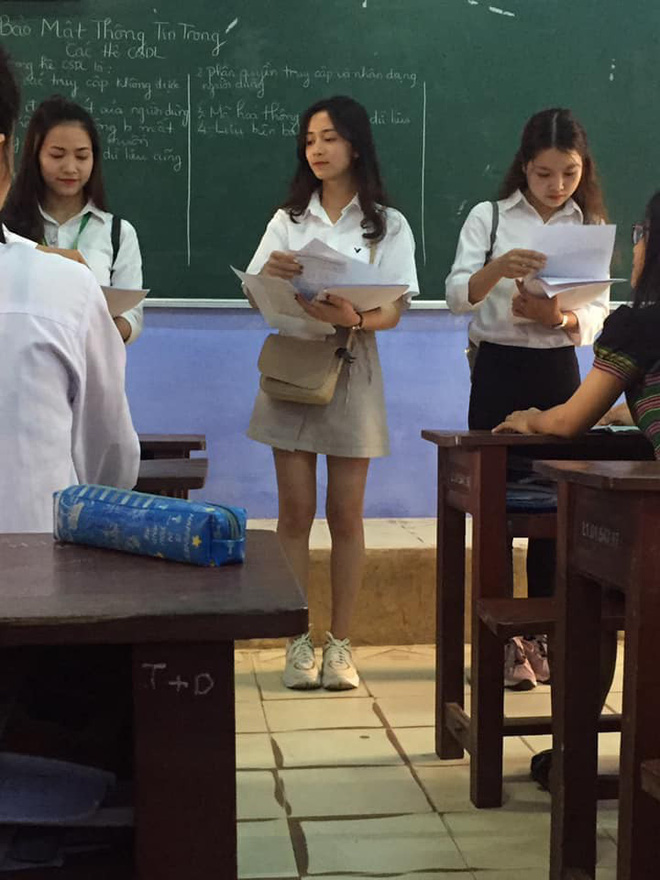Đi tư vấn hướng nghiệp ở trường cấp 3, nữ sinh Nông Lâm được xin info ầm ầm-1
