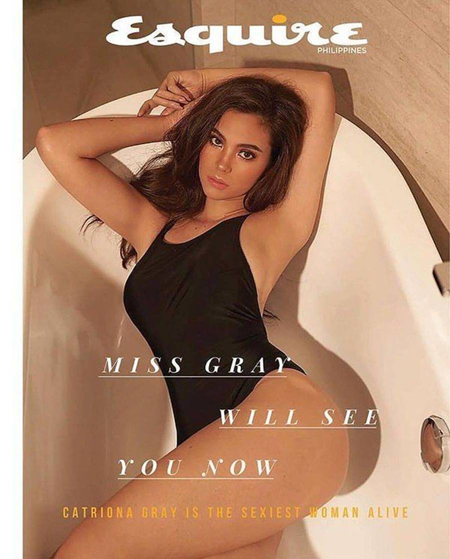 Hoa hậu Hoàn vũ 2018 Catriona Gray khoe body nóng bỏng trên tạp chí đàn ông-1