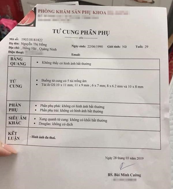 Mẹ Quảng Ninh đi siêu âm thai lần 2, bác sĩ choáng váng khi soi hình ảnh trong tử cung-1