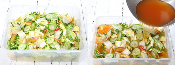 Học cách làm món dưa góp kiểu Hàn, ăn với gì cũng ngon-3