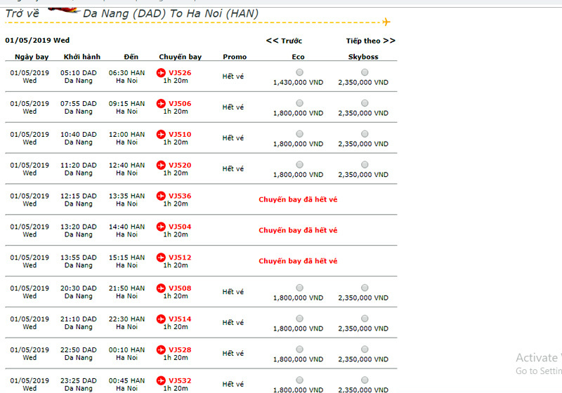 Hết vé máy bay, giá tour 30/4 - 1/5 tăng cao mỗi ngày-1