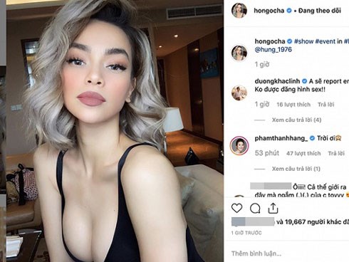 Hồ Ngọc Hà khoe vòng 1 căng đét đến Thanh Hằng cũng phải thốt lên: 'Trời ơi!'