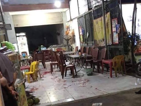 Thấy vợ uống bia với người lạ, chồng xông vào đâm chết tình địch-2