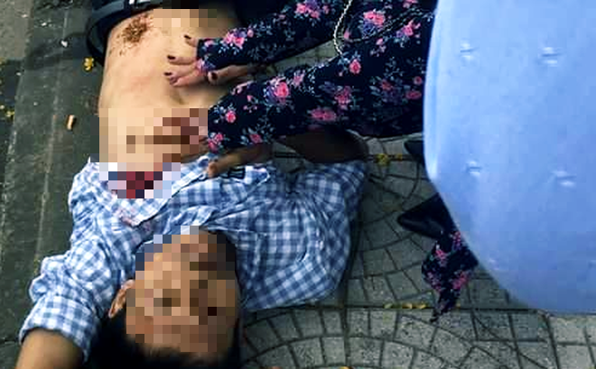 Vụ bị đâm trọng thương khi nhắc nhở đôi trai gái vượt đèn đỏ: Người nhắc nhở đã tử vong-1