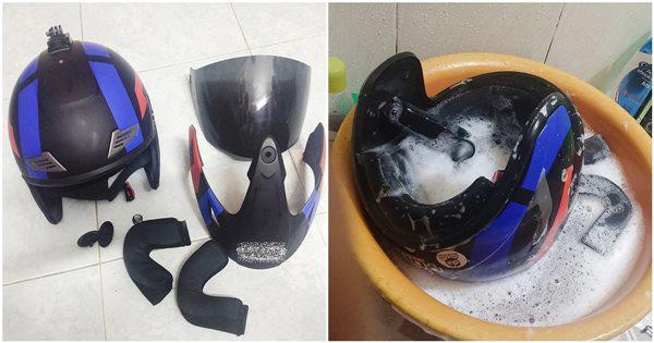 Cách diệt sạch ổ vi khuẩn trên mũ bảo hiểm chỉ trong 5 phút không phải ai cũng nắm được-2