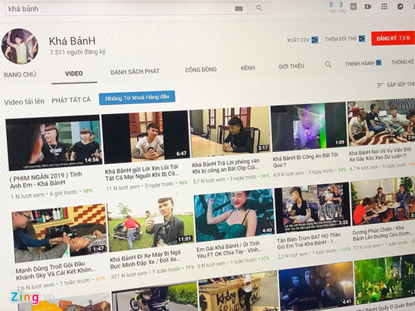 Kênh mang tên Khá Bảnh xuất hiện tràn lan trên YouTube-2