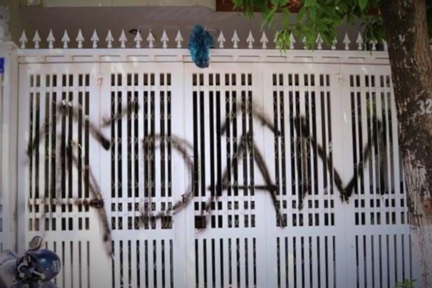 Công an trích xuất camera tìm người xịt sơn nhà cựu Viện phó VKS-2