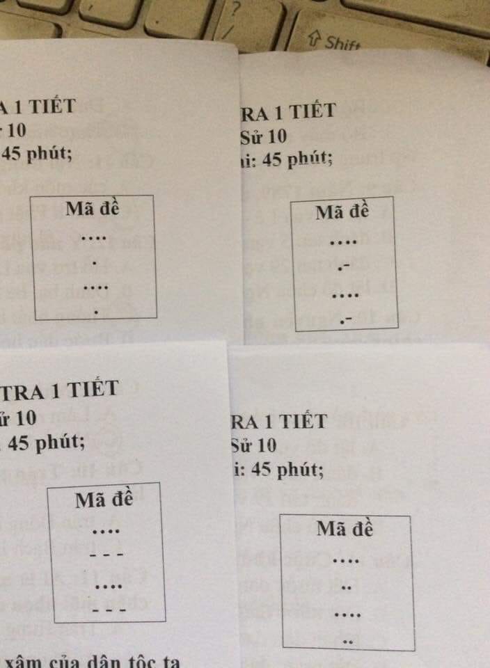 Khi thầy cô sở hữu IQ 200 làm mã đề thi: Chỉ thêm 1 dấu chấm, 1 dấu phẩy cũng khiến học sinh khóc thét-3