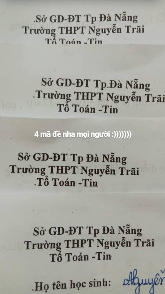 Khi thầy cô sở hữu IQ 200 làm mã đề thi: Chỉ thêm 1 dấu chấm, 1 dấu phẩy cũng khiến học sinh khóc thét-7