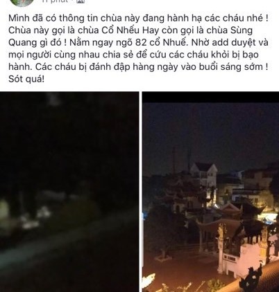 Sự thật những đứa trẻ cần được giải thoát vì bị sư trụ trì hành hạ, đánh đập mỗi tối ở Hà Nội-1