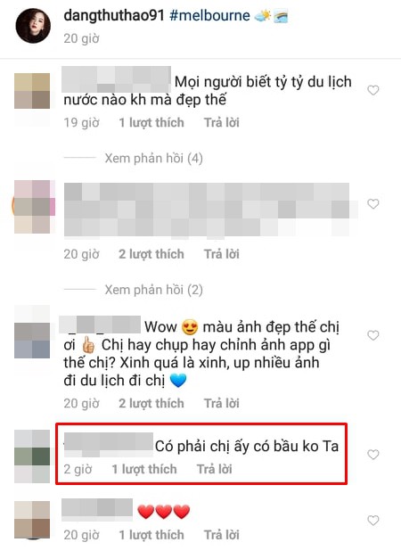 Du lịch tận nước Úc xa xôi, Đặng Thu Thảo vẫn khiến dân mạng xôn xao tin đồn có bầu chỉ vì một bức ảnh-5