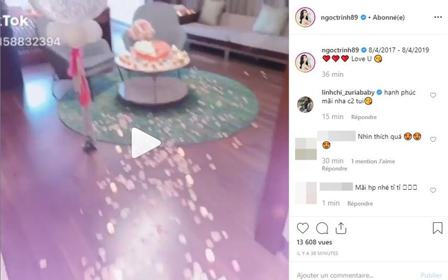 Muốn biết Ngọc Trinh được bạn trai đại gia chiều chuộng thế nào, xem lễ kỉ niệm 2 năm yêu nhau của họ sẽ rõ-2