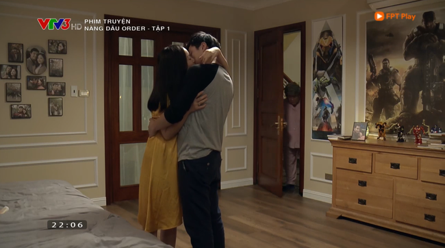 Nàng dâu order tập 1: Chưa có phim truyền hình Việt nào mà mới mở màn, cặp đôi chính đã hở ra là hôn thế này!-10