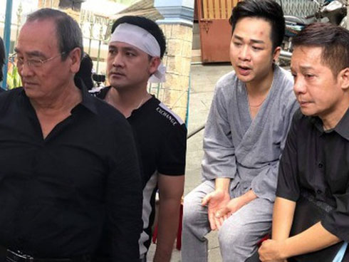 Bạn bè nghệ sĩ lặng người, bật khóc trong tang lễ cố diễn viên Anh Vũ-26