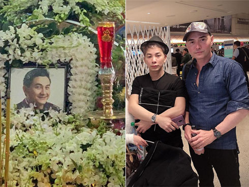 Youtuber vây kín livestream, người dân hiếu kỳ đu bám đòi chụp ảnh cùng nghệ sĩ đến viếng đám tang Anh Vũ-6