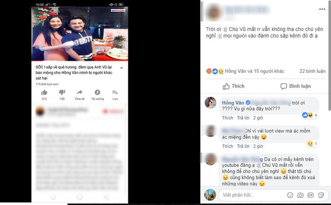 Xuất hiện tin đồn nghệ sĩ Anh Vũ bị sát hại, Hồng Vân bức xúc-1