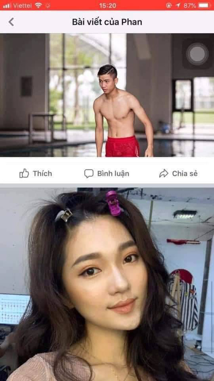 Văn Đức vừa vô tình đăng ảnh Ngọc Nữ lên Facebook đã xoá ngay trong một nốt nhạc-4
