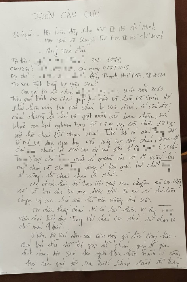 Người mẹ đau đớn khi con gái 9 tuổi nghi bị hàng xóm xâm hại: Con bé sợ lắm, sút tận 6kg, vùng kín lại viêm nhiễm-2