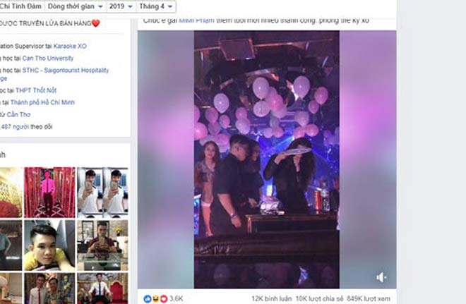 Xuất hiện clip dân chơi” livestream dùng ma túy tại quán Phúc XO-1