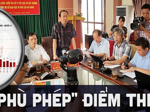 Nhiều thí sinh được nâng điểm ở Hà Giang, Hòa Bình là con cháu lãnh đạo?-2