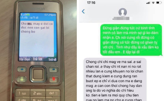 Tố bạn thân cướp chồng 9 năm còn ngang ngược nhắn tin thách thức, chị em thông cảm nhưng cũng trách cô vợ một điều...-1