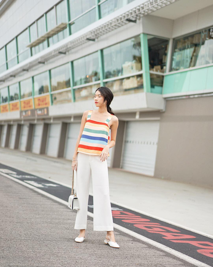 Tham khảo 15 set đồ này của các quý cô Châu Á để không bỡ ngỡ khi thời tiết mới chớm hè-12