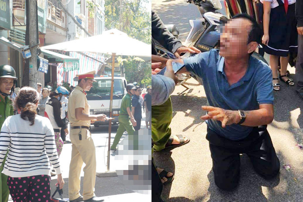 Lái xe Lexus biển tứ quý tông chết 4 người ở Quy Nhơn quỳ gối xin lỗi-2