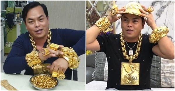 13kg vàng trên người Phúc XO là đồ giả, nợ tiền công làm đồ phong thủy cả năm không thèm trả?-2