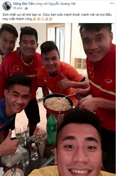 Hà Đức Chinh chúc Quang Hải xinh đẹp trong ngày sinh nhật-3