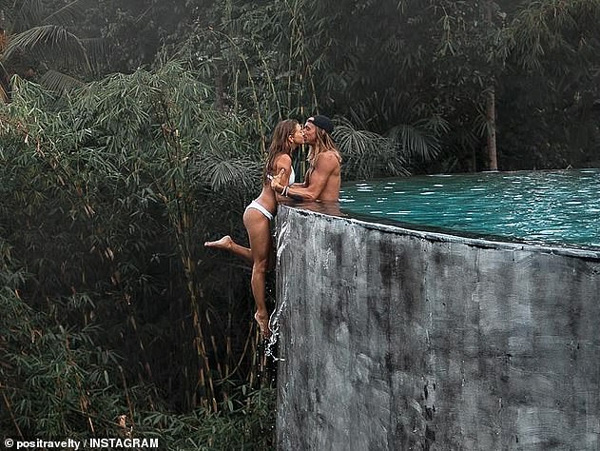 Đăng ảnh hôn nhau trên bể bơi vô cực đảo Bali, cặp đôi trai xinh gái đẹp nhận cơn mưa gạch đá từ MXH-1
