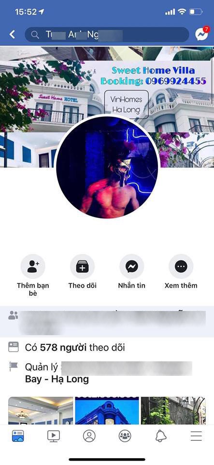 Tài khoản Facebook được cho là nhân vật nam trong clip nóng của hotgirl nổi tiếng đã bị khoá-2