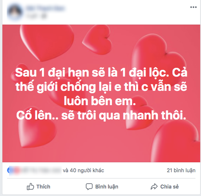 Hot girl nghi lộ clip nóng giữ im lặng, âm thầm ấn like loạt status động viên từ bạn bè-2