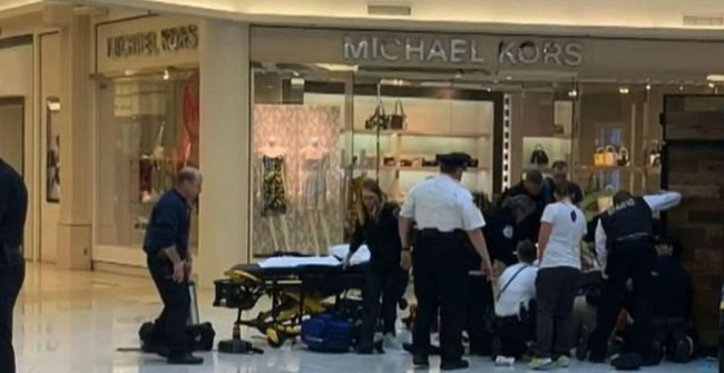 Đưa con đi trung tâm thương mại, bất ngờ người lạ mặt lao đến ném đứa trẻ từ tầng 3 xuống đất trong sự ngỡ ngàng của người mẹ-2