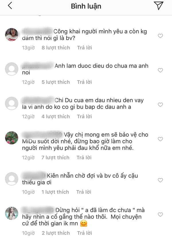 Phan Thành đăng status: Đàn ông phải bảo vệ được người con gái bên cạnh mình, fan Midu vào xéo xắt: Anh làm được điều đó chưa anh?-3