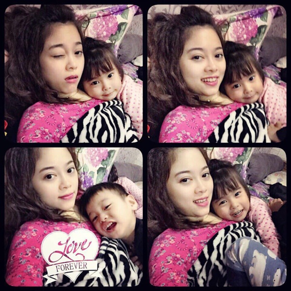 Bồi hồi đăng ảnh chưa từng khoe của Su Sóc hồi bé, Hằng Túi được khen tới tấp, lây hết gene đẹp cho các con-12