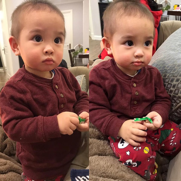 Bồi hồi đăng ảnh chưa từng khoe của Su Sóc hồi bé, Hằng Túi được khen tới tấp, lây hết gene đẹp cho các con-24