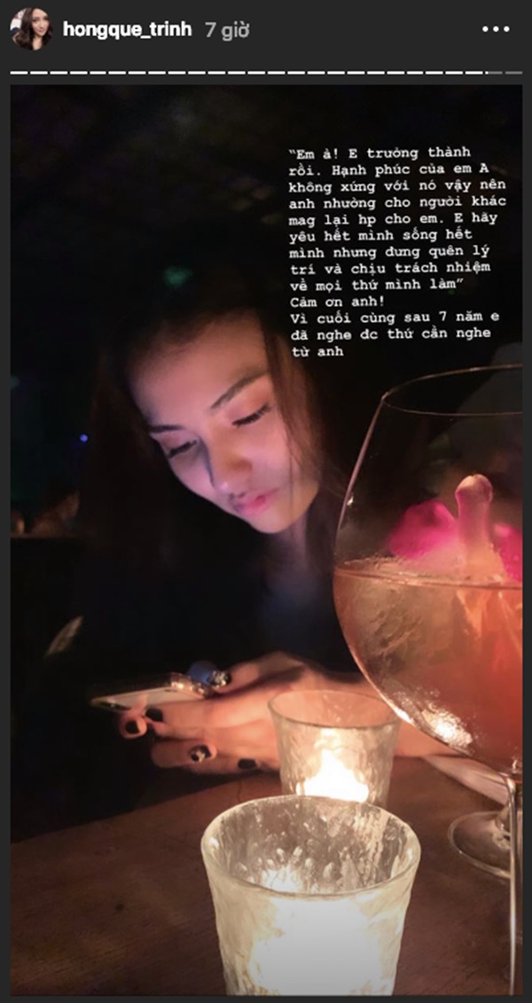 Sau nghi án tái hợp, Hồng Quế lại công khai tin nhắn chia tay của bố con gái-1