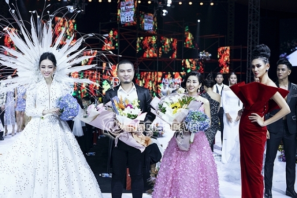 Vượt qua scandal tình tiền, Hoa hậu Phương Nga như nữ thần sải bước kiêu kì trên sàn catwalk-10