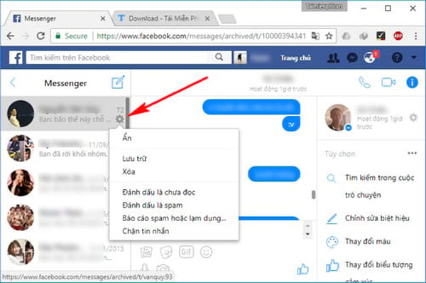 Nhân viên kĩ thuật tiết lộ: Cách lục toàn bộ tin nhắn FACEBOOK đã xóa, lật tẩy bí mật sau 3 phút-1
