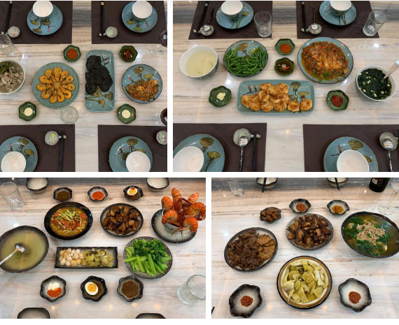 Nấu mâm cơm đơn giản, vợ đảm vẫn khiến chị em trầm trồ vì loạt bát đĩa gốm sứ xinh như đi ăn nhà hàng-2