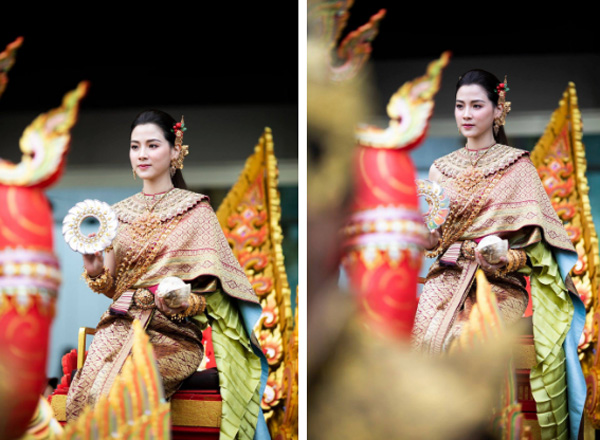 Dân tình náo loạn với nhan sắc cực phẩm của nữ thần Thungsa trong lễ Songkran 2019 tại Thái Lan-5