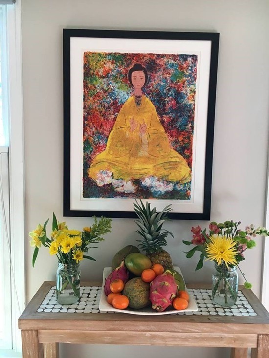 Bỏ hào quang sang Mỹ, Hoa hậu Ngọc Khánh viên mãn sống đời giản dị, trồng nho phụ chồng-10