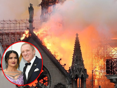 Nhà thờ Đức Bà đổ sập: Giọt nước mắt suy sụp của người dân và hành động đầu tiên của Tổng thống Pháp-13